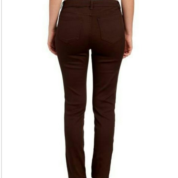Needle & Cloth Skinny Ankle Pants High Rise Brown - Picture 2 of 9